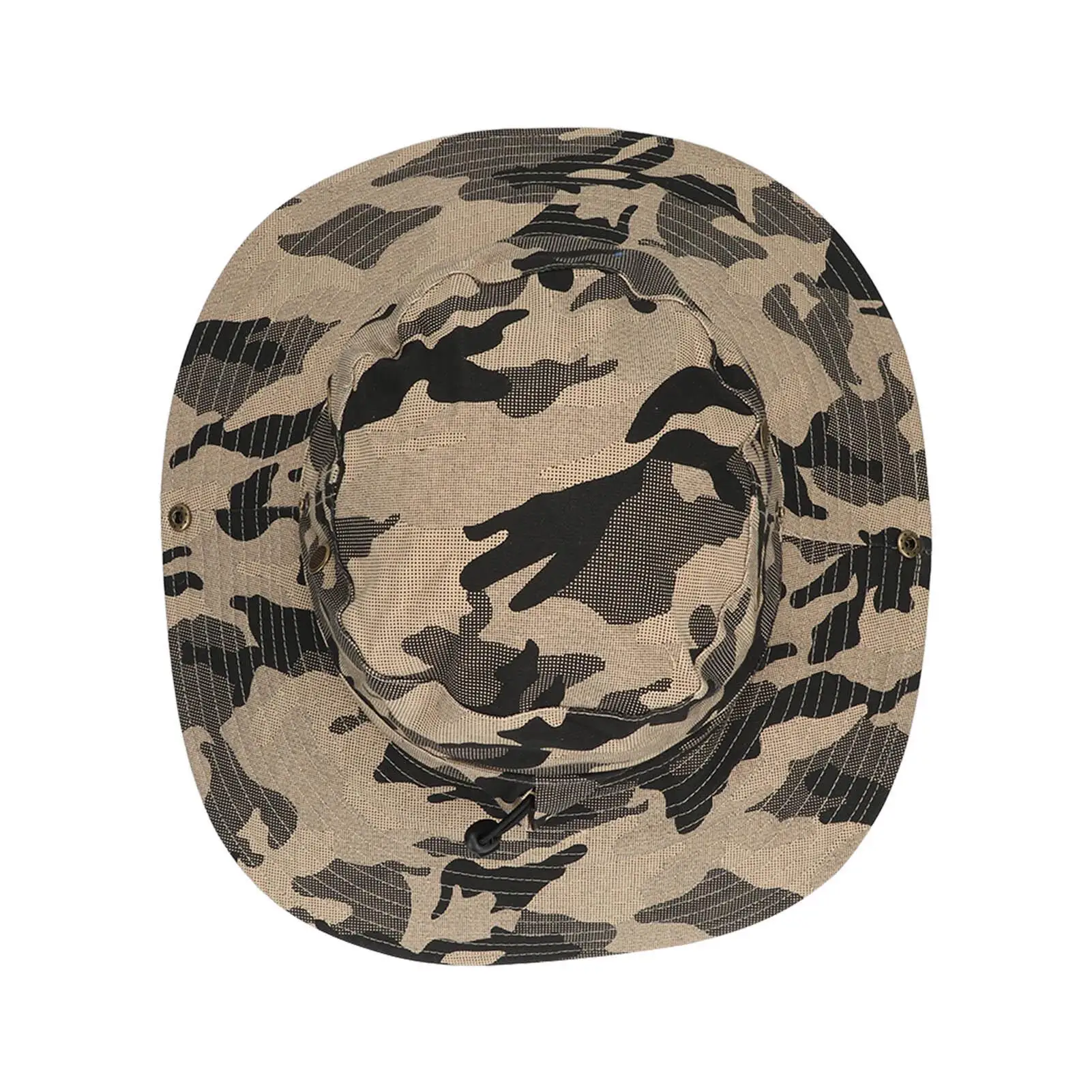 

Adjustable UPF50+ Camouflage Hiking Hat - Comfortable Wide Brim Cotton Sun Hat for men & Women for outdoor Activities