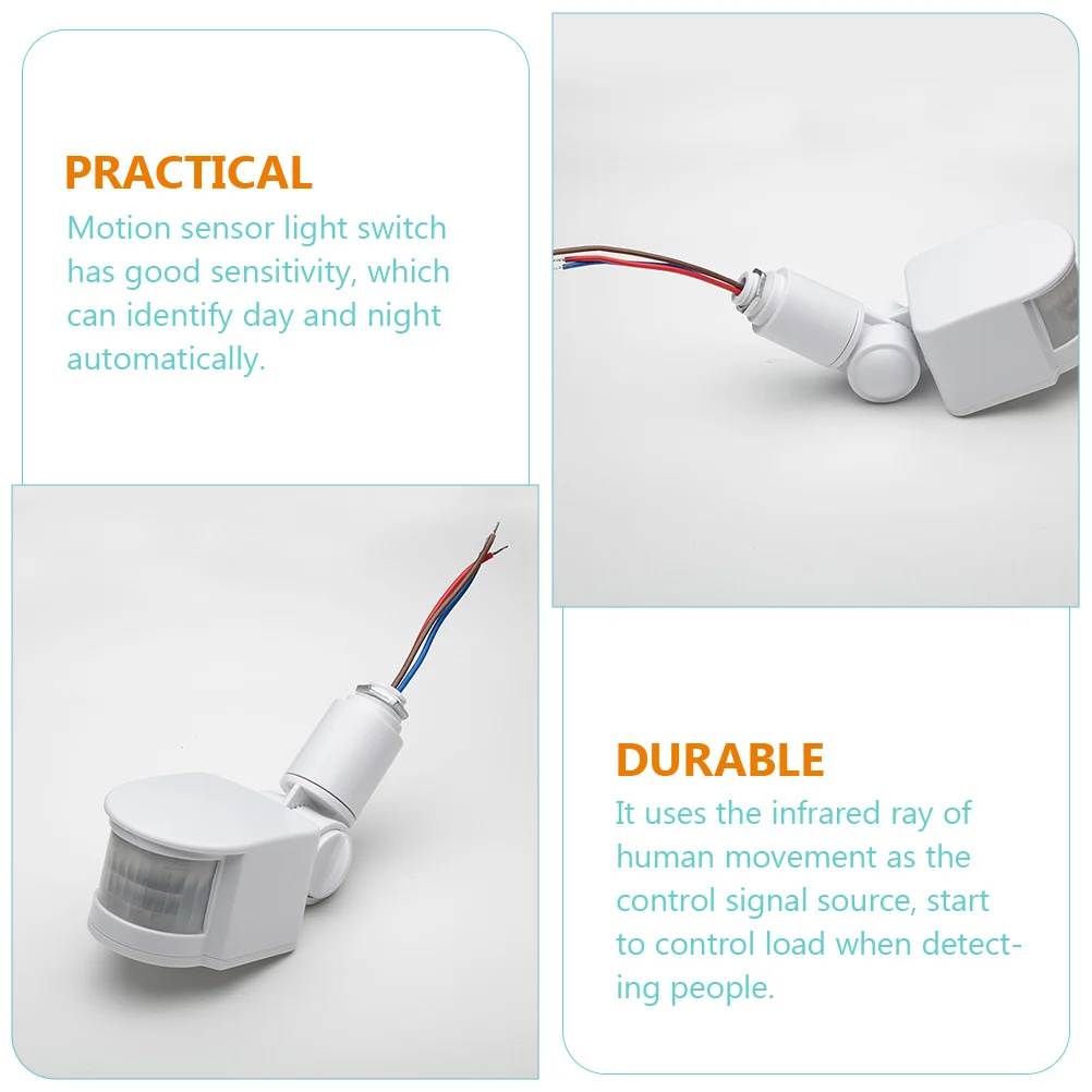 

Pir Infrared Motion Sensor Light Ac85-265V Smart Motion Switch Automatic Detection Energy Saving for Garage School