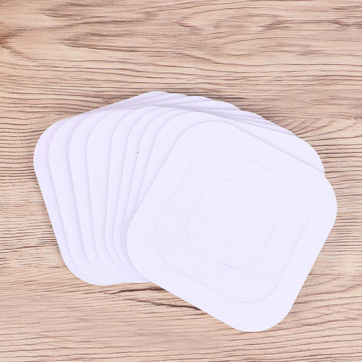 10Pcs Anti-Slip Bathtub Stickers Peva Non-Fade Self Adhesive Non-Slip Waterproof Stickers for Bathroom Pool Shower Floor Stairs