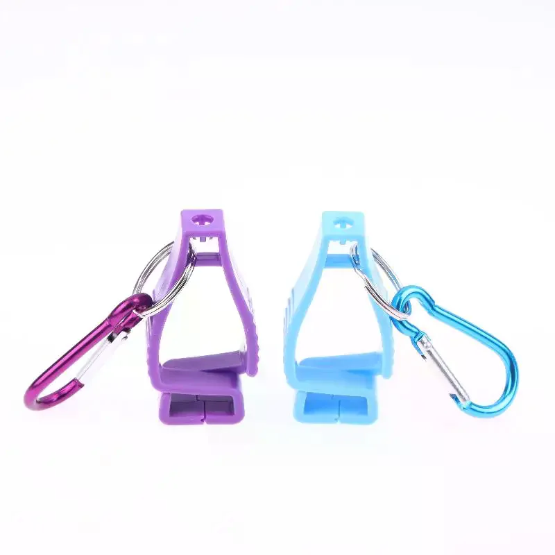 Suporte versátil dos luvas do trabalho de 1 pces, gancho protetor do grampo do luva para o trabalhador da construção da segurança