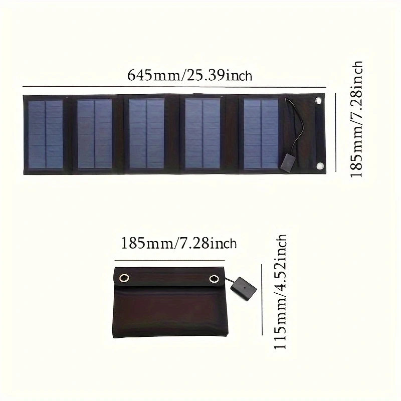 70W składany Panel słoneczny 5V przenośna ładowarka baterii USB do telefonu komórkowego zewnętrzny wodoodporny Power Bank dla akcesoria kempingowe