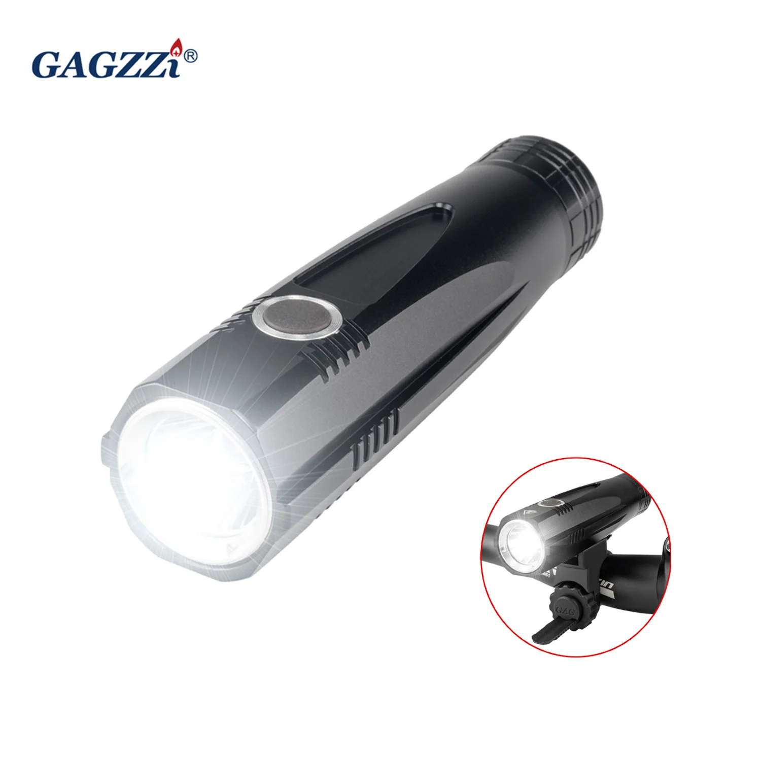 USB Bicycle Front Light Waterproof Road MTB  Bike Headlight Bike Lantern Cycling Lamp Flashlight