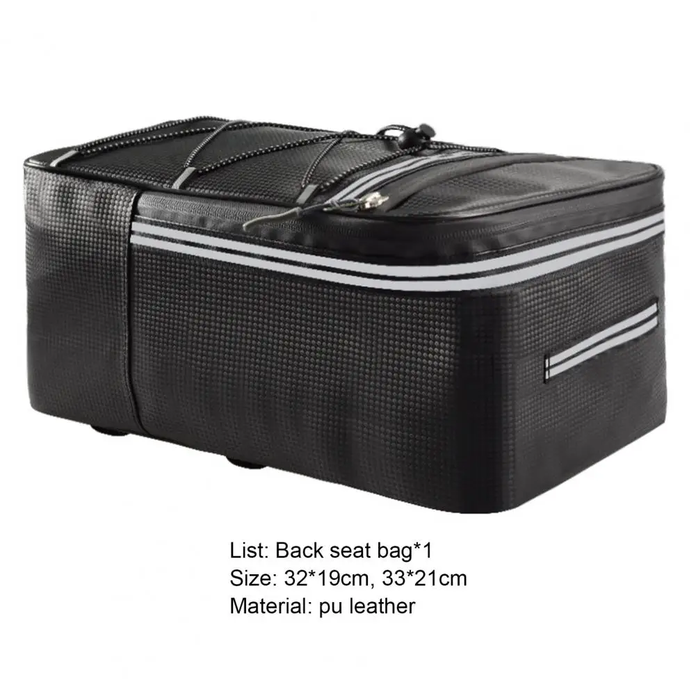 Fahrrad-Gepäckträger Fahrradtasche für den Rücksitz Wasserdichte Reisetasche für Mountainbikes MTB Fahrrad-Aufbewahrungszubehör – Detail 6