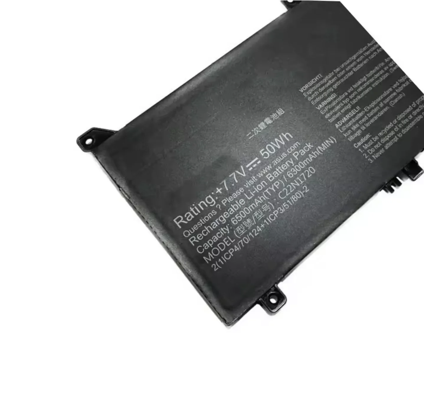 

Высококачественный аккумулятор для ноутбука 7,7 В 50 Втч C22N1720 для S UX391FA UX391UA 0B200-02820000 C22PYJH