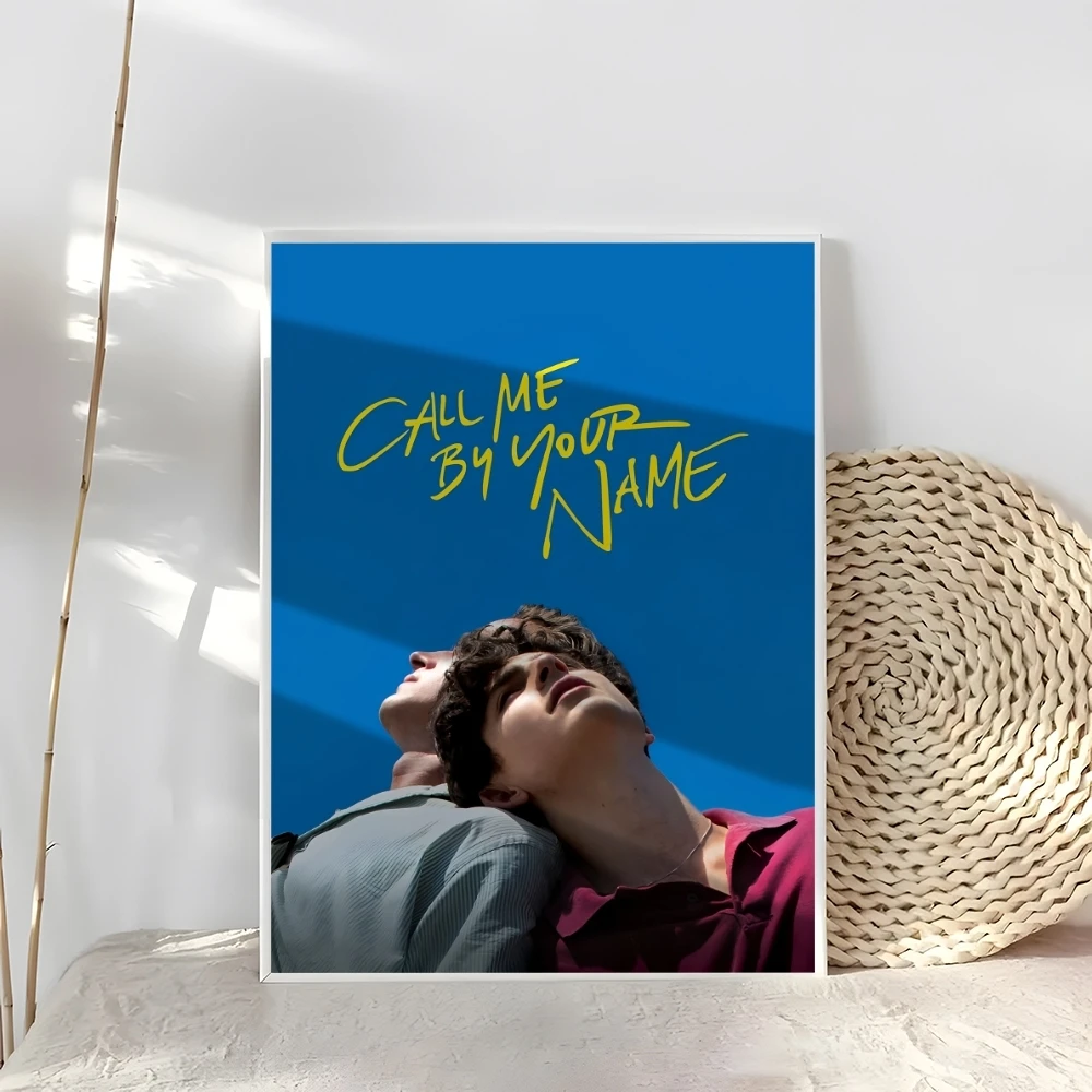 الفيلم الكلاسيكي C-Call Me by Your N-Name ملصق ملصقات جدار حديثة وأنيقة لديكور المنزل وغرفة المعيشة فن الحائط