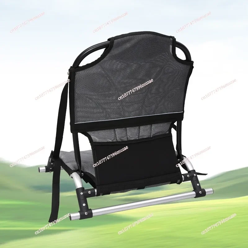Surfboard with Track Seat Portable Plastic Boat Back Aluminum Seat Adjustable Folding Kayak Seat