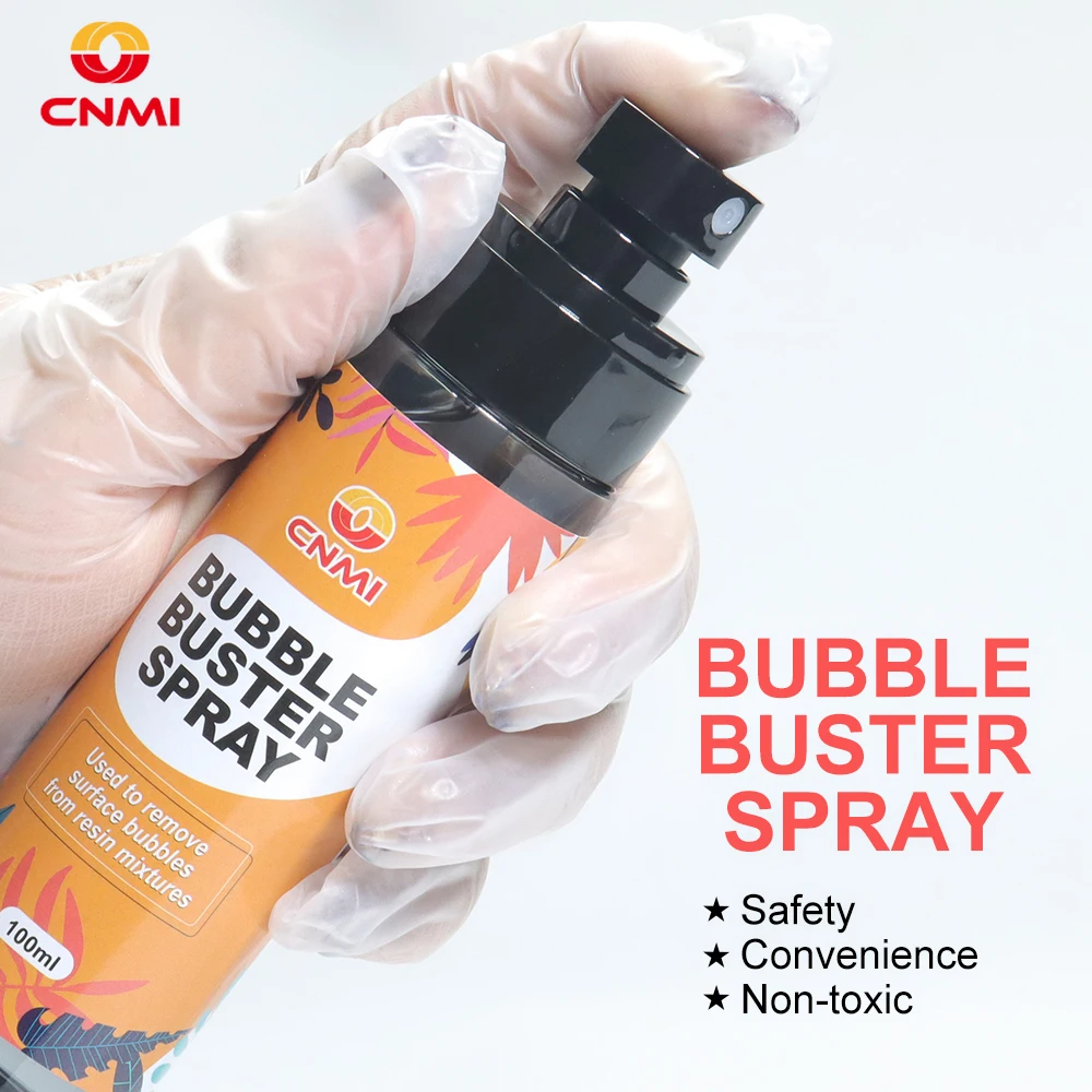100ml Multifunctional High-purity Defoamer for Remove Bubbles from Epoxy Resin Glue Create Artistic Effects of Resin Painting
