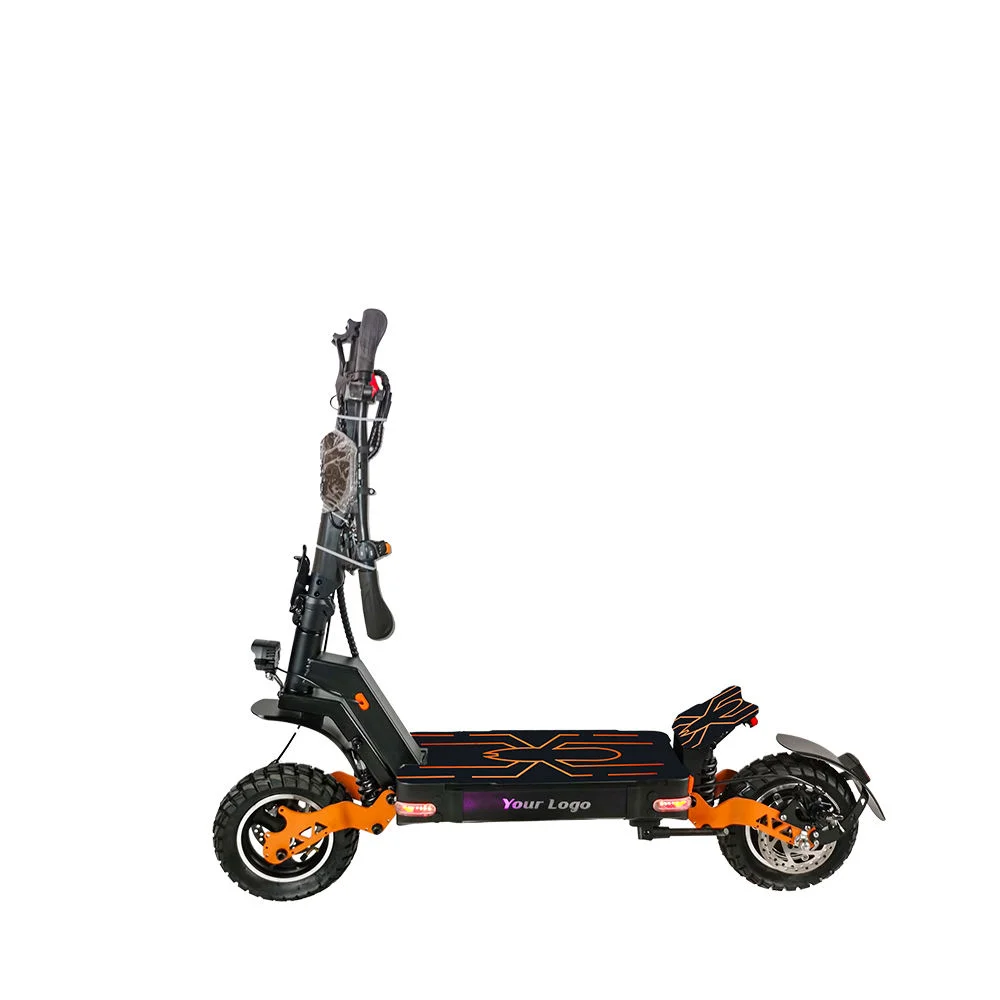 

New Off-Road 48v 800w Dual Motor Powerful Long Range 13AH Foldable Adult Electric Scooter 10 Inch NFC Card Top Speed 50km/h