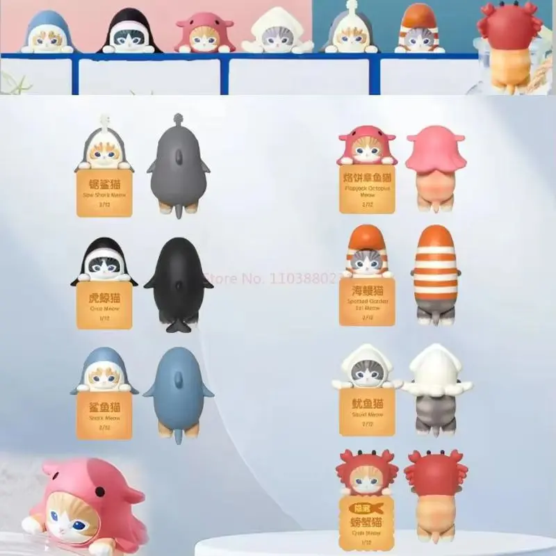 

Sonny Angel Mofusand Cats Hippers Blind Box Action Figures Cute Mystery Toy Doll Gift Kids Collectible Decoration Co Branded Fun