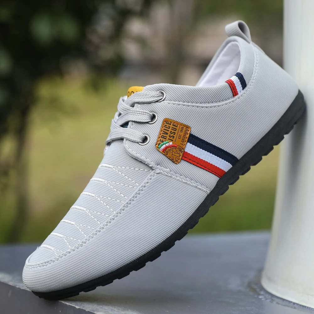 Fashion Men Loafers Lightweight Breathable Wear Resistant Casual Business Jogging Daily Wear