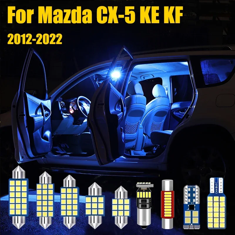 For Mazda CX5 CX-5 KE KF 2012 - 2014 2015 2016 2017 2018 2019 2020 2021 2022 Car LED Bulbs Interior Lamp Trunk Light Accessories