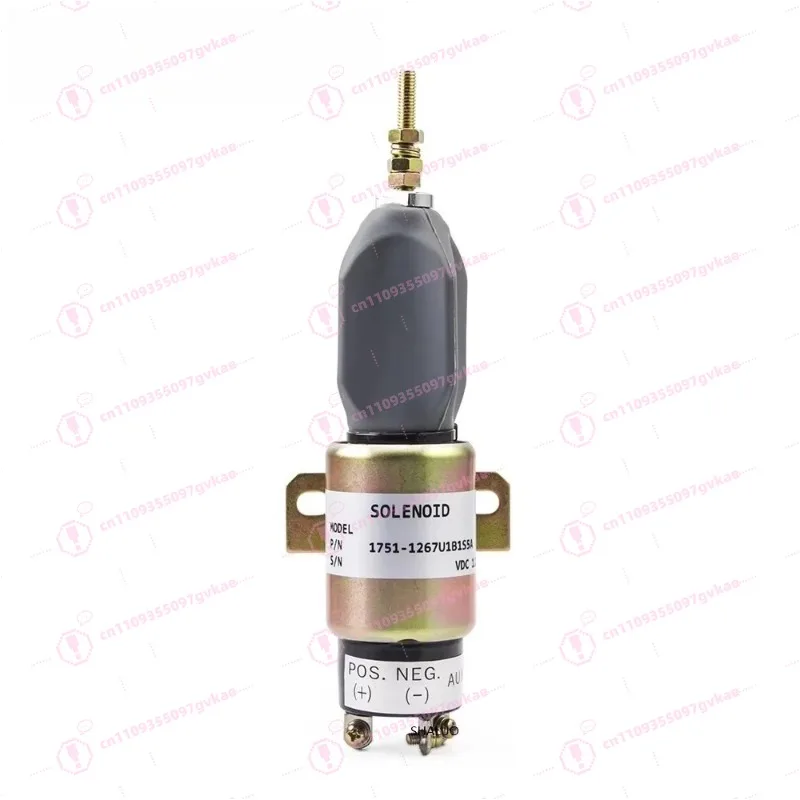 Engine Fuel Flameout Cut Off Stop Solenoid Valve 1751-1267U1B1S5A-12v-24V