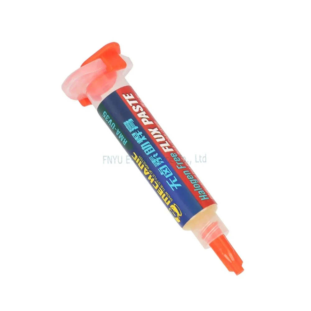 10 Pcs RMA-UV35 5cc BGA Solder Pasta Fluks Fluks untuk BGA Solder Stasiun Solder Besi Tin Cream Gratis Pengiriman
