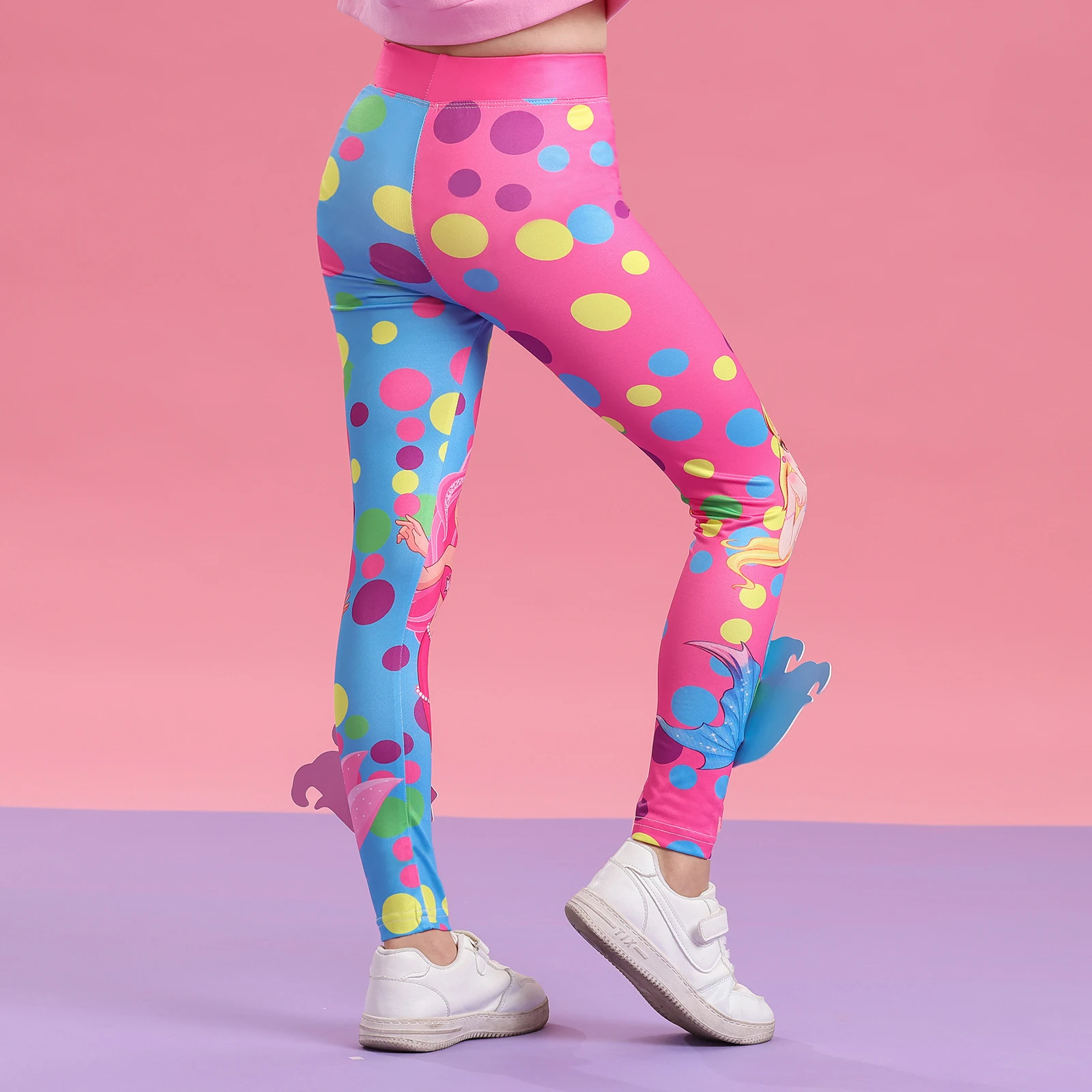 Girls' tight pants sports leggings cute and interesting 3D girls pants crazy pants