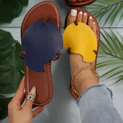 Women Slippers 2024 New Summer Shoes for Women Brand Fashion Slippers Designer Slides Women Beach Flip Flops Zapatos De Mujer