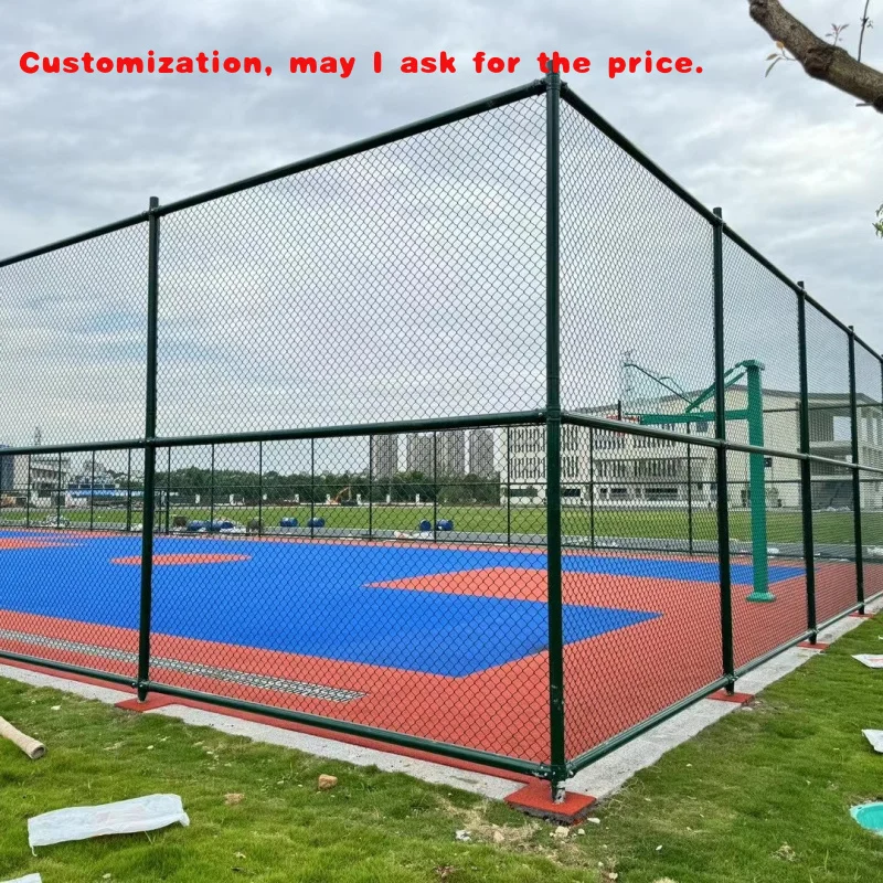 

custom.China Factory Whole Sale Basketball and Field Fence Chain Link Fence Fence