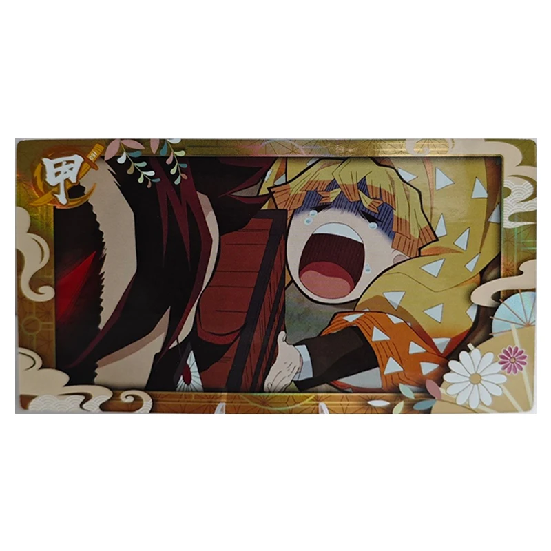

Аниме Demon Slayer Shinazugawa Genya Rengoku Kyoujuro Kamado Nezuko Коллекционные карты Рождественские подарки на день рождения Детские игрушки