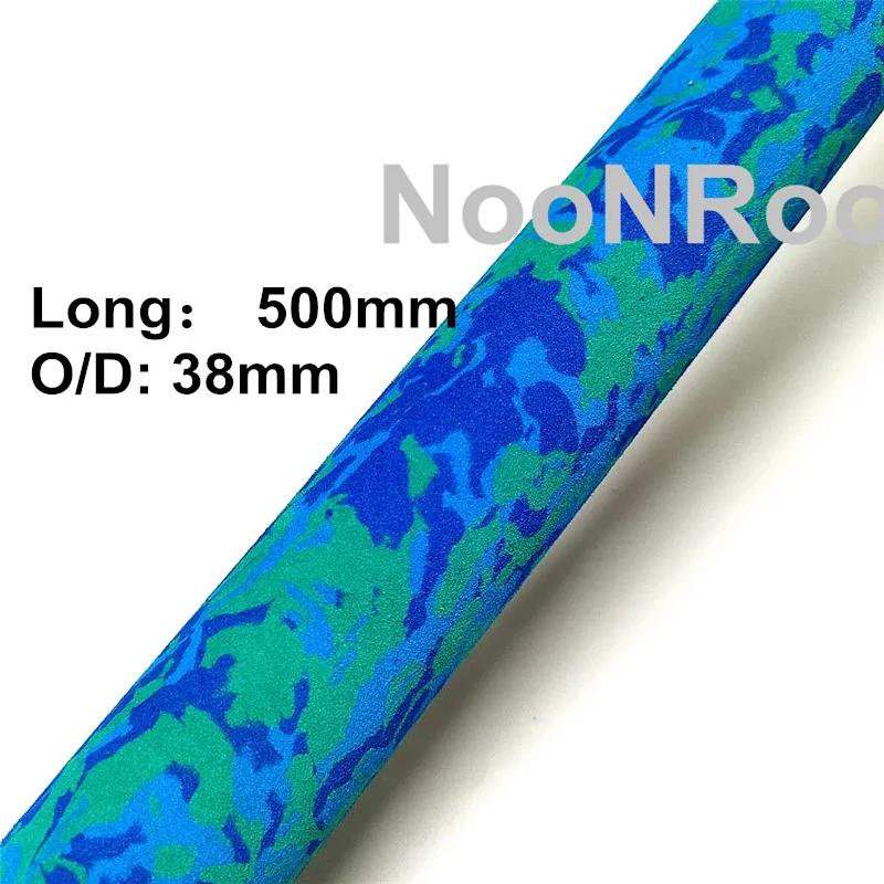 NooNRoo Camo schiuma EVA per canna da pesca maniglia O/D38mm 500mm componenti lunghi dritti asta di riparazione materiali artigianali impugnature 1