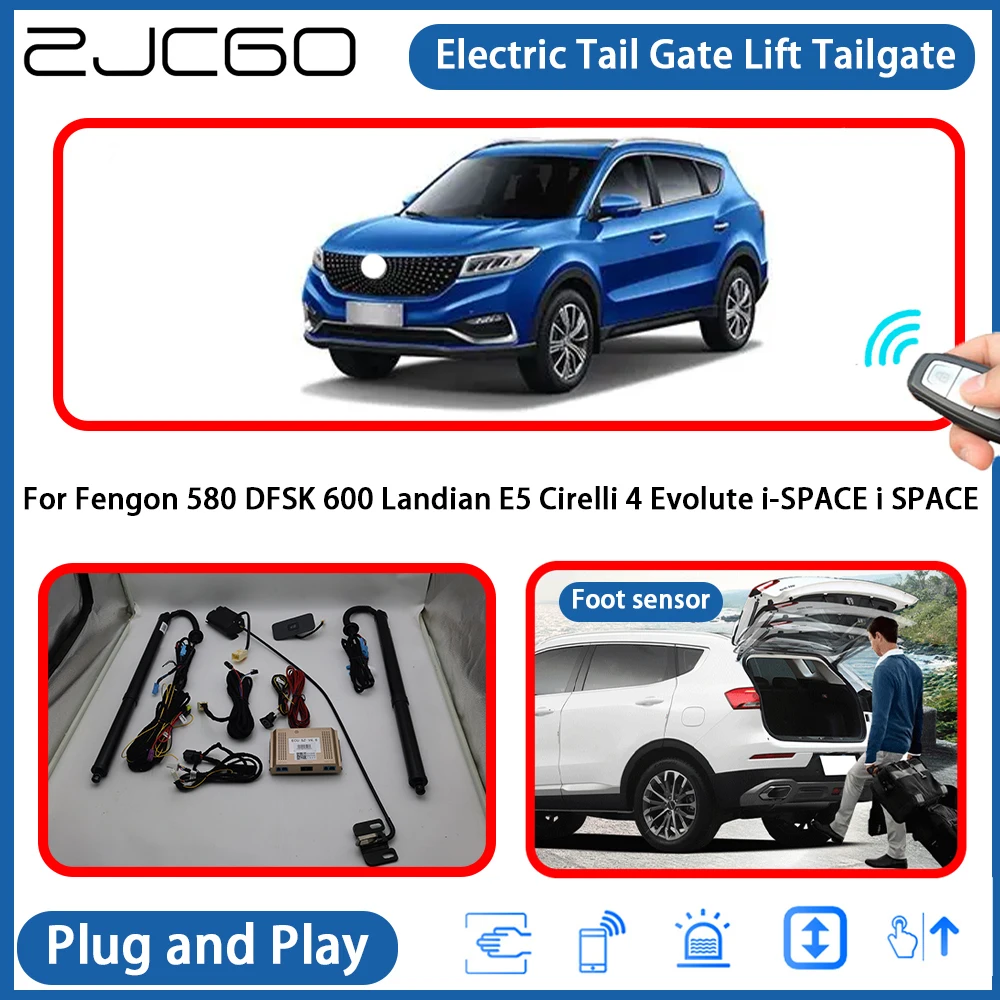 

for Fengon 580 DFSK 600 Landian E5 Cirelli 4 Evolute i-SPACE i SPACE Powered Tailgate Power Liftgate Electric Tail Gate Lift
