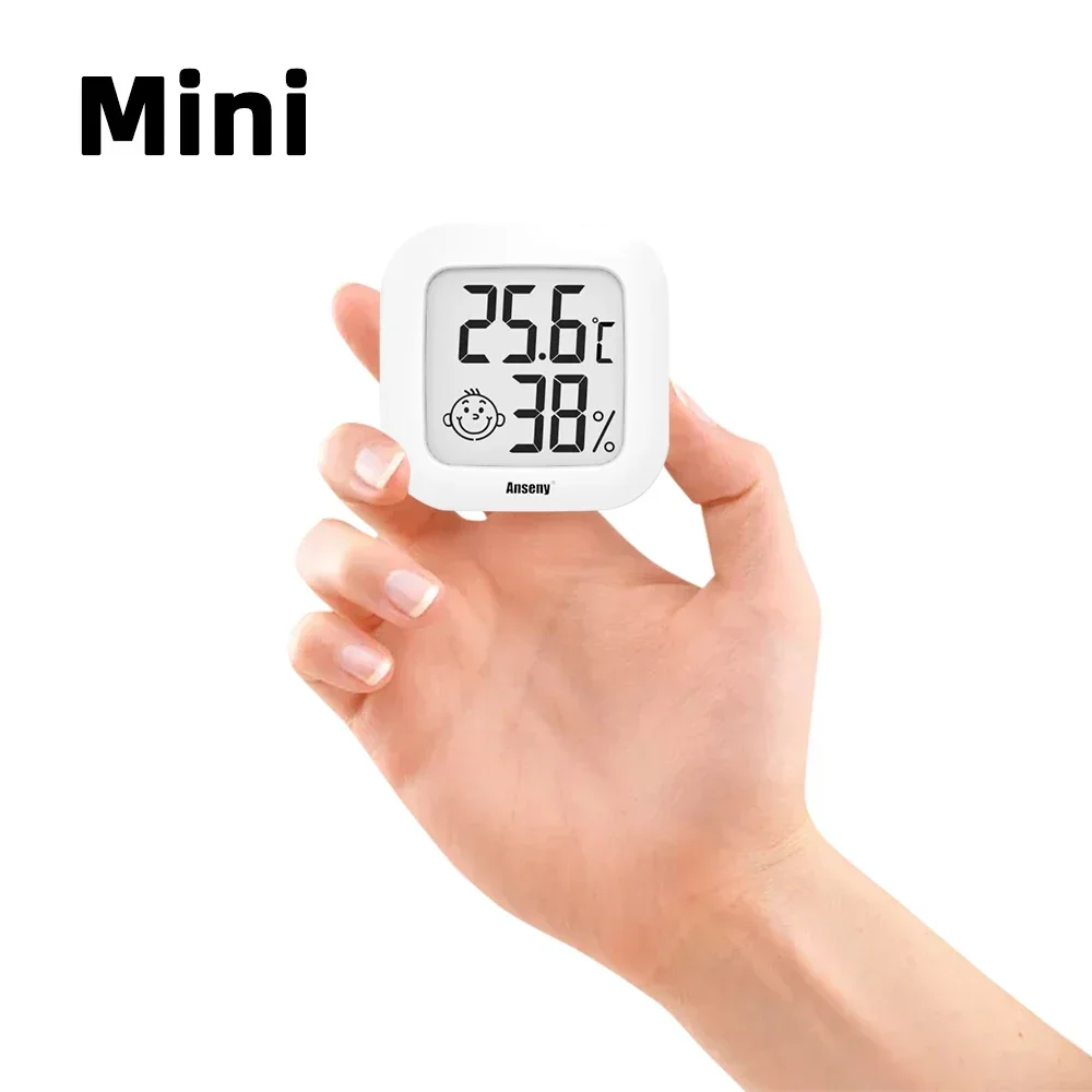 Thermometer Hygrometer Indoor Room Mini LCD Digital Electronic Temperature Humidity Meter Sensor Gauge Weather Station