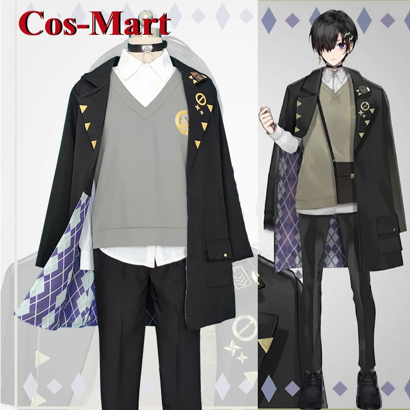 Cos-Mart Anime VTuber Holostars Kanade Izuru Cosplay Costume Daily Wear Autumn And Winter Uniform Party Role Play Clothing