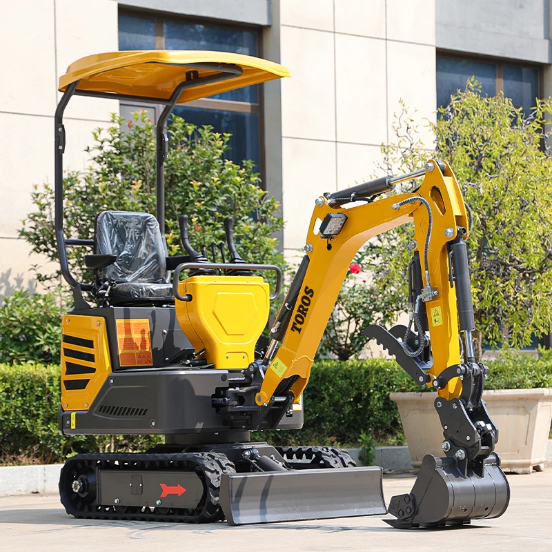 Mini Excavators 1.2 Ton Small New Crawler Excavator Multi function Customized mini Crawler Digger bagger Fast Delivery