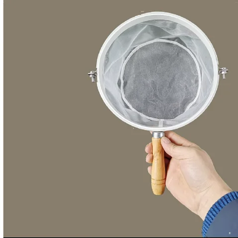 Artemia cysts shrimp shell separation set separator collection net Brine shrimp filter separation net hatching