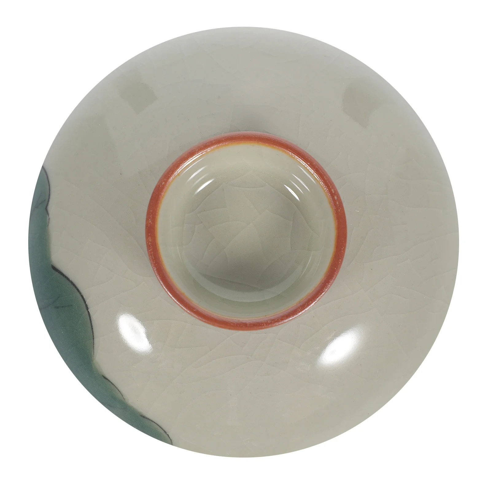 

Replacement Ceramic Tea Bowl Cover Maintains Temperature Prevents Spills Fine Craftsmanship Round Edge Safe to Handle Teaware