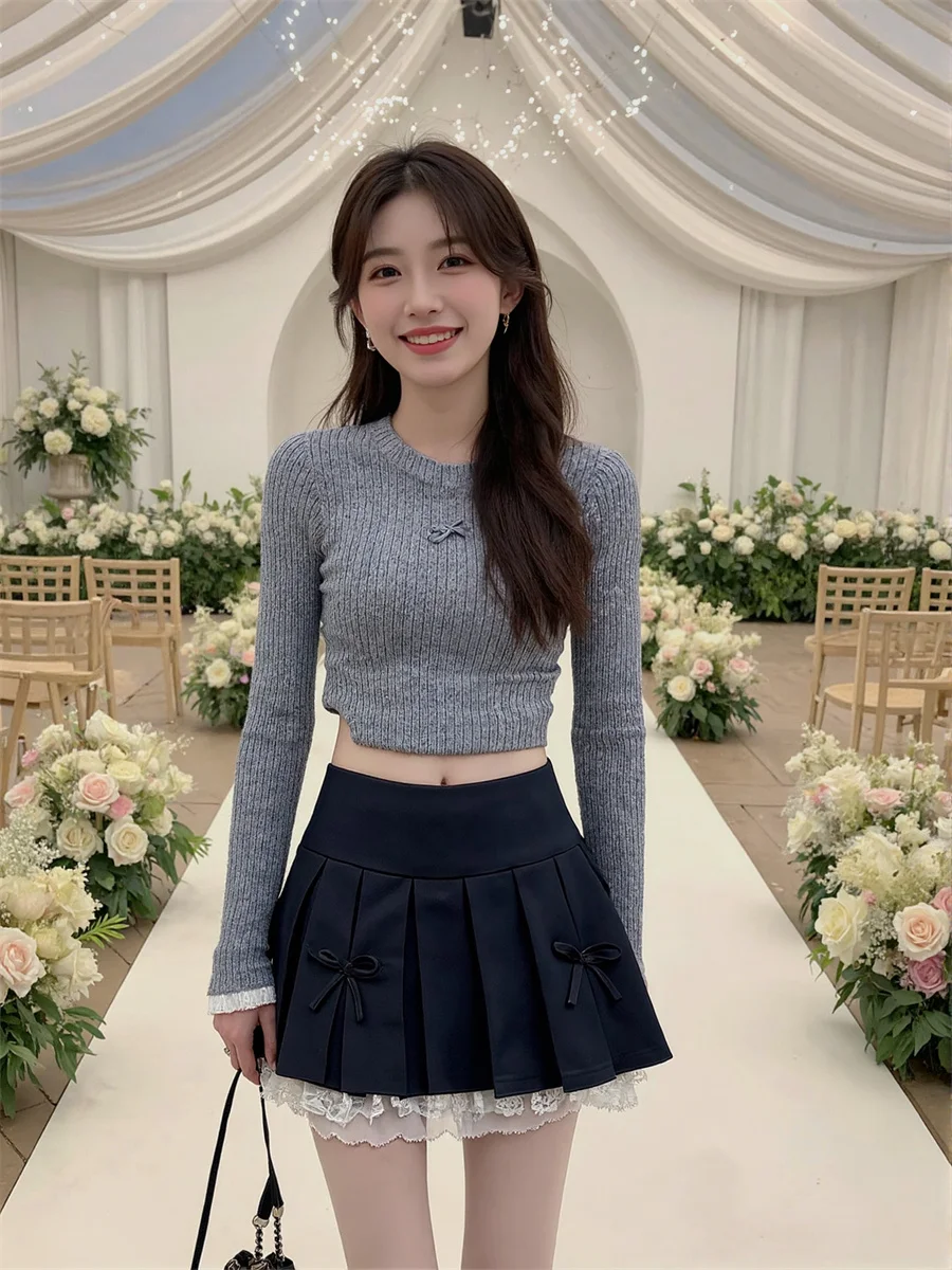 

Лоскутные мини-кружевные юбки, женская официальная женская одежда, летняя вышивка до щиколотки, отпускная этническая женская шикарная одежда с полыми люверсами