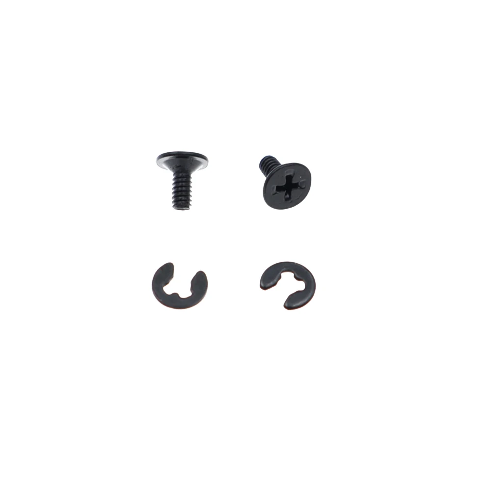 1 conjunto para 2ds 3ds ll xl novo 3ds 3dsll 3dsxl bateria capa traseira parafuso escudo parafusos montagem reparação kit de parafuso seguro