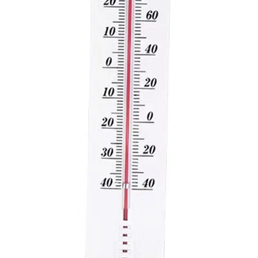 Outdoor Thermometer Thermometer White 390*60mm ABS Large-sized Thermometer Thermometer Brand New Indoor/outdoor Thermometers