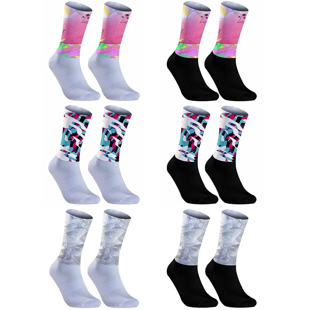 Men Women Compression Socks Cycling Running Socks 2024 New Sports running cycling socks Moisture Wicking Socks