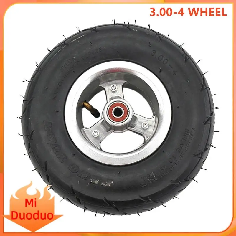 

Премиальная 10-дюймовая дорожная шина для электросамоката 3.00-4 в комплекте с 4-дюймовыми легкосплавными дисками