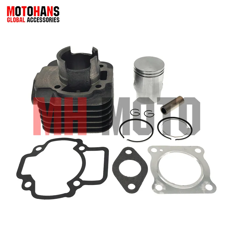

40MM BORE CYLINDER KIT FOR 2T 50CC PIAGGIO TYOHOON XR DIESIS FLY LIBERTY 2T 50 RST 50 SPORT MOC ELLE PTT EU2 MOTORCYCLE ENGINES