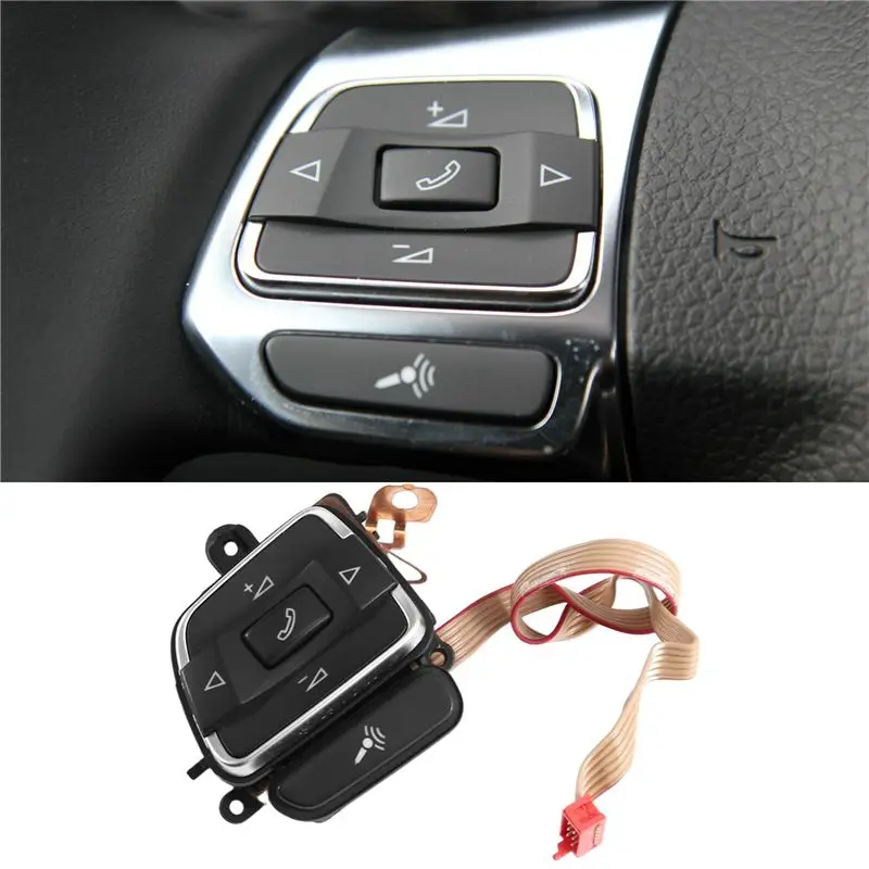 Car Multi Functional Steering Wheel Button Kit For VW Golf 6 MK6 GTI GTD R 2009-13 Polo GTI Tiguan Passat R-Line view 3