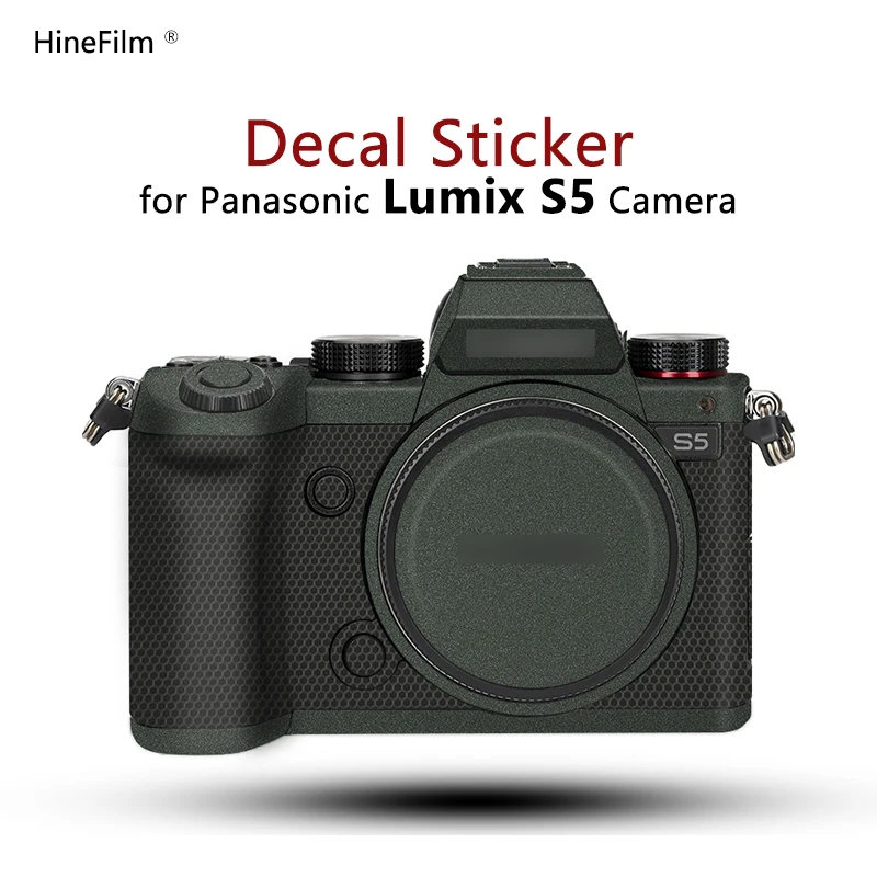 

Hinefilm Skin for Lumix S5 Camera Skin Protective Cover Film For Panasonic DC-S5 Camera Sticker Protector Wrap Cover