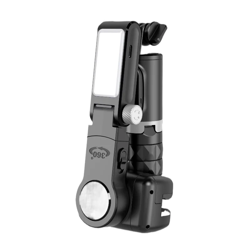 

Палка для селфи Avec Tr Pied Монитор для селфи Q18 Беспроводная палка для селфи с защитой от сотрясений Поддержка телескопического штатива для потоковой передачи в реальном времени