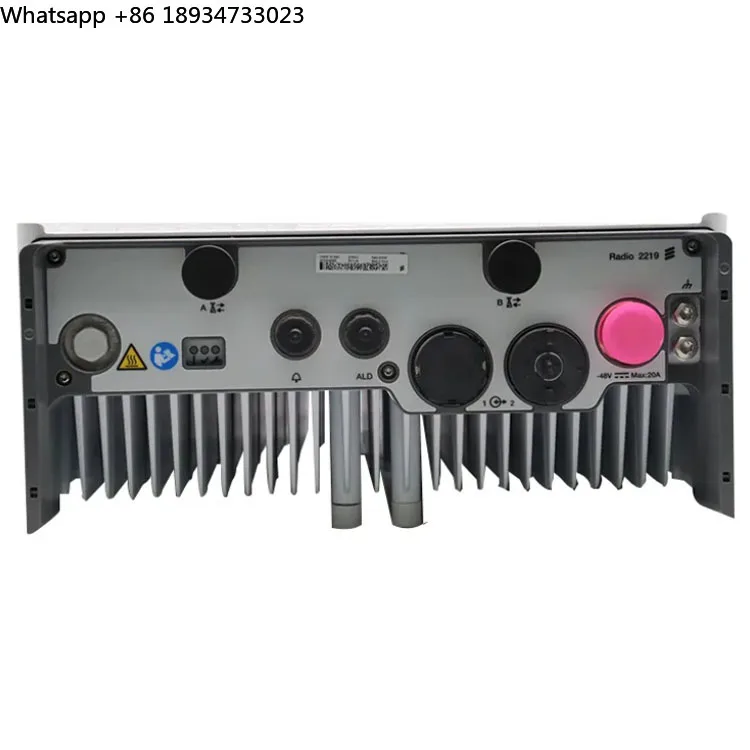 Радио RRU 2219 B1 KRC161 670/1 4G 2100 МГц 2T2R 60 Вт H.265 24 В постоянного тока Телекоммуникационный удаленный радиоприемник Беспроводное оборудование Brianucture