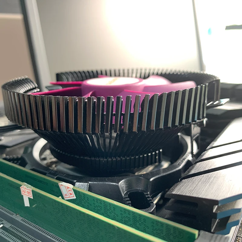 X99 CPU Air Cooler 3PIN/4PIN PC Processor Cooling Fan for Intel 2011 1700 1200 1150 1155 1156 X79 AMD AM2 AM3 AM4 AM5 Ventilador image 6