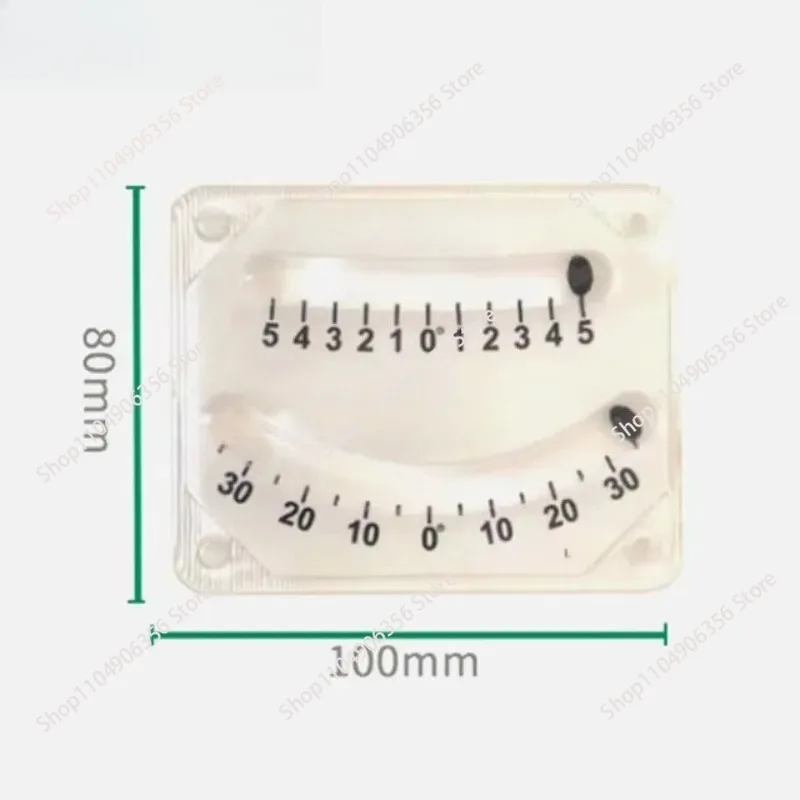 for Waterproof Dual Glass Tube Inclinometer - Accurate Heel, Vehicle, Boat Slope Measurement & Detection Tool 5°~35°