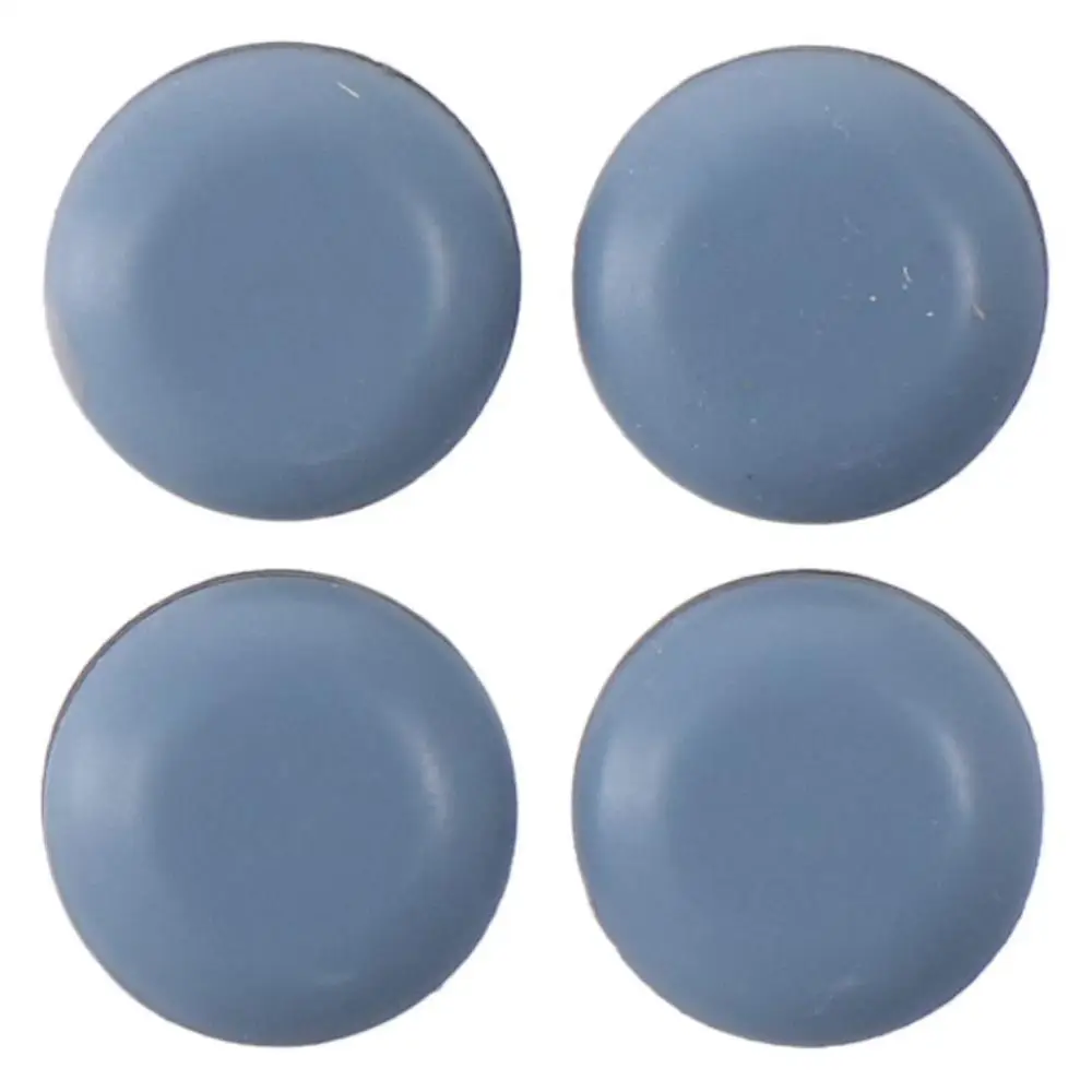 24 pezzi autoadesivi cursori per sedie da 19 mm cursori rotondi per tappeti in PTFE cursore mobile per mobili cucina di casa