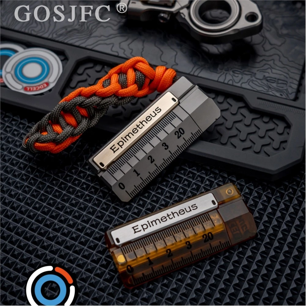 WANWUEDC & ROGUE Lineal Mechanische Push Slider EDC Werkzeuge Stress Büro Gadgets Escritorio Autismus Spielzeug