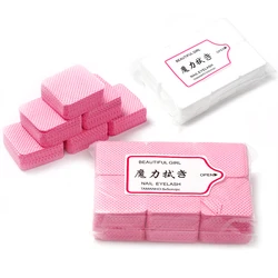 Lint-Free Wipes Napkins Remover Cotton Wipes Pads Without Fiber Manicure Art Cleaning Manicure Pedicure Gel Tools Cellulose Wipe