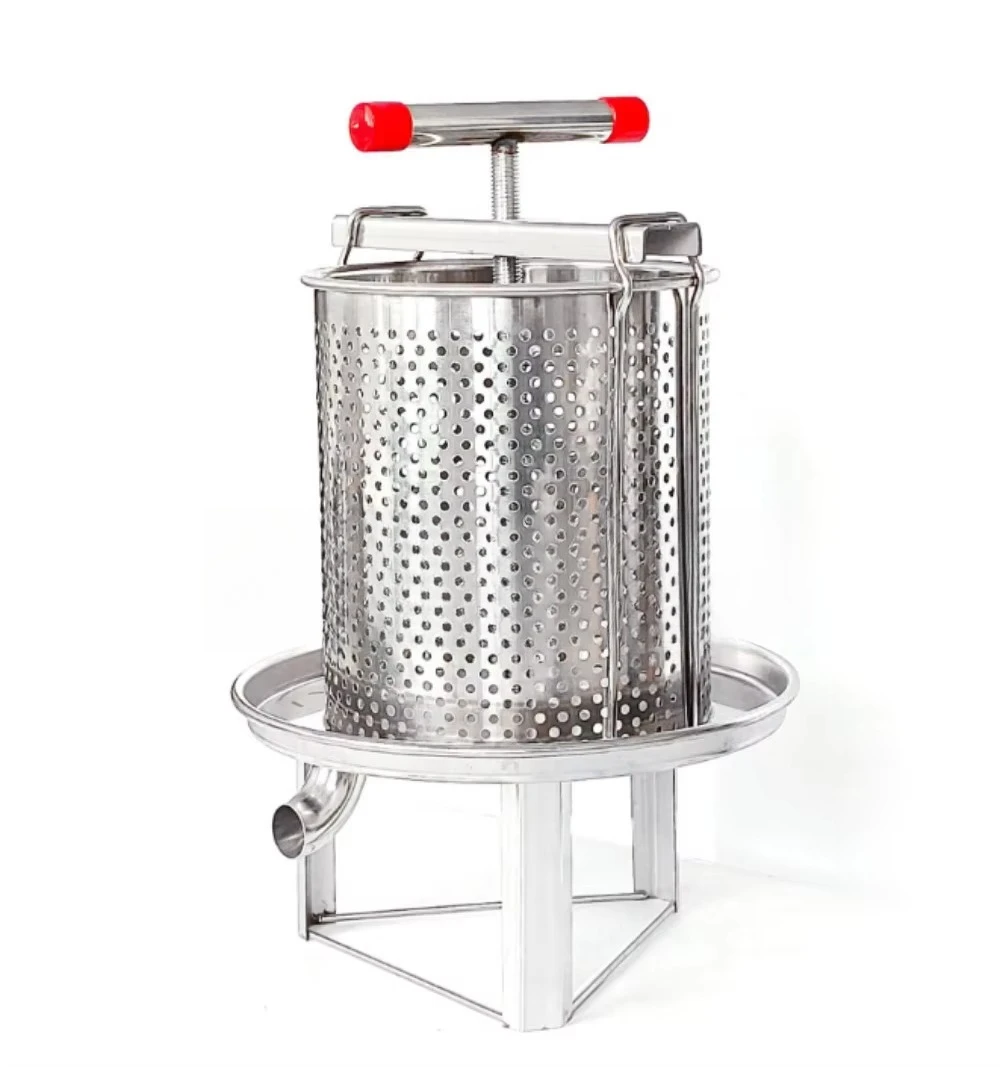 manual-honey-press-machine-multifunctional-extractor-for-beekeeping-wine-making-vegetable-juice-filling