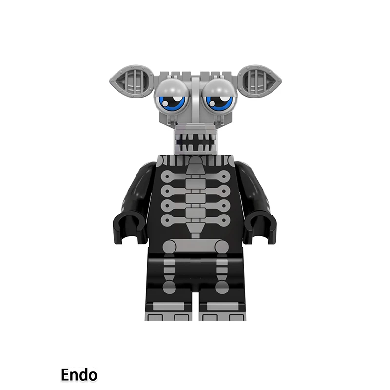 미니 브릭 조립 FNAF 나이츠 게임 피규어 미니 액션 피규어 블록 스켈레톤 스릴러 장난감... - 3