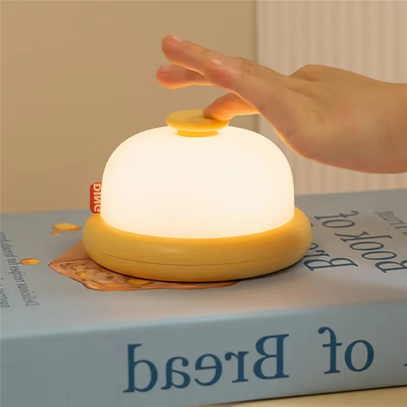 ABDJ-luz nocturna: bonita lámpara portátil recargable por USB para escritorio, regalo de cumpleaños ideal para niños, luz nocturna para bebés