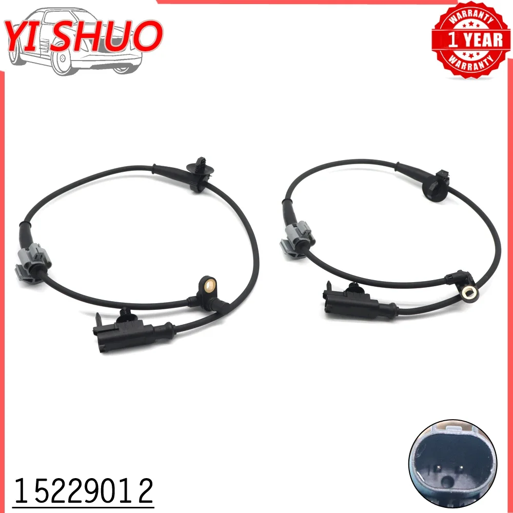 Car 15229012 Front Left Right ABS Wheel Speed Sensor For Cadillac Escalade Chevy Avalanche Silverado 1500 GMC Sierra Yukon XL