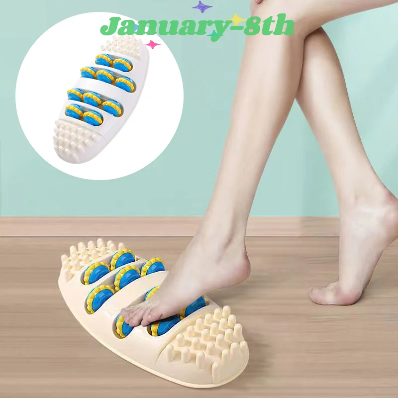 

Массажер для ног, домашний роликовый инструмент для прессования ног, мытье ног, расслабляющий массаж акупунктурных точек, нажимная пластина для ног, инструмент для выемки меридиана