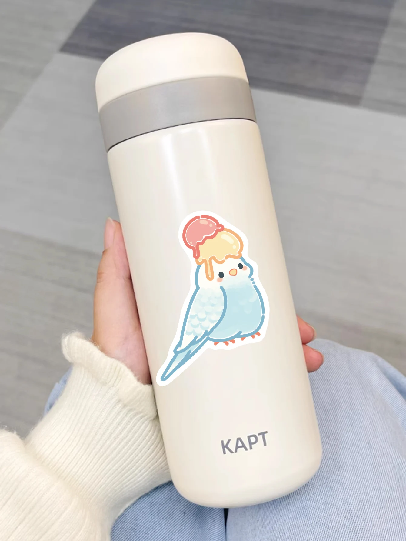 40 stücke Papagei Aufkleber Cartoon handgemalte Notebook Koffer Dekoration Skateboard Gitarre DIY wasserdichten Aufkleber