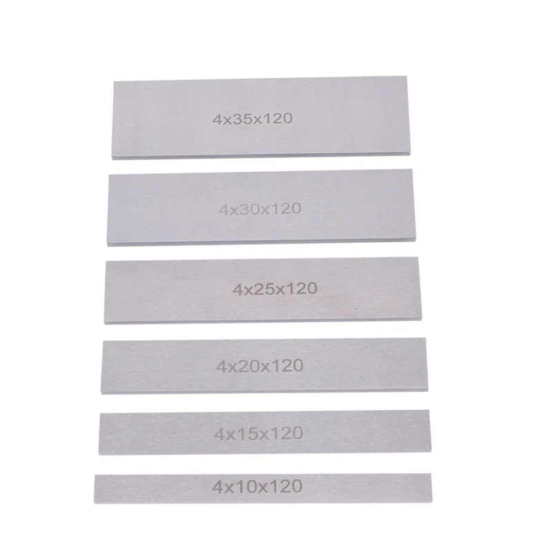 B23B 12 زوجًا من وسادات الطحن المتوازية المكونة من سبائك الصلب باستخدام الحاسب الآلي مجموعة وسادات الطحن 120 مم × (10-35 مم) لمخرطة آلة الطحن